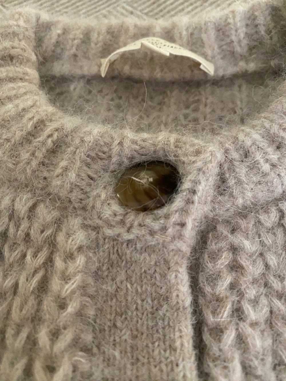Sezane Emile Light Beige EUC - Picture 5 of 13